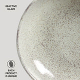 SOUP PLATE BIO STONEWARE Ø 9.84" PISTACHE