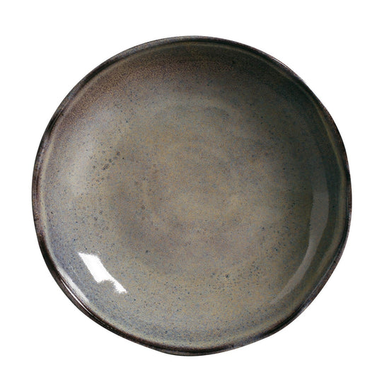 SOUP PLATE BIO STONEWARE Ø 8.86" TOURMALINE