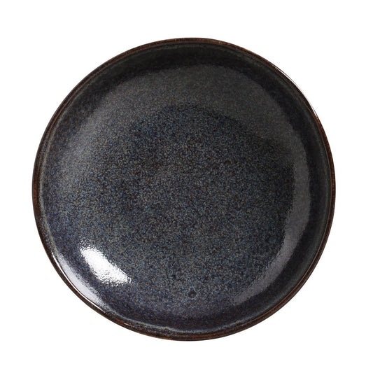 SOUP PLATE BIO STONEWARE Ø 8.86" TITANIUM