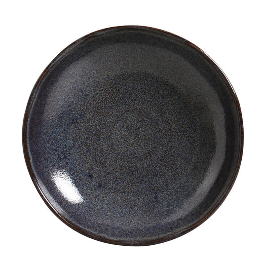 SOUP PLATE BIO STONEWARE Ø 9.84" TITANIUM