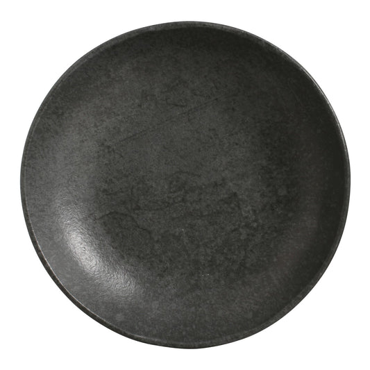 SOUP PLATE BIO STONEWARE Ø 9.84" CHROMIUM