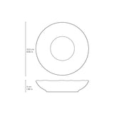 SOUP PLATE BIO STONEWARE Ø 8.86" LUAR