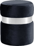 Hailey Velvet Upholstered Stool