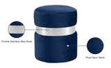 Hailey Velvet Upholstered Stool