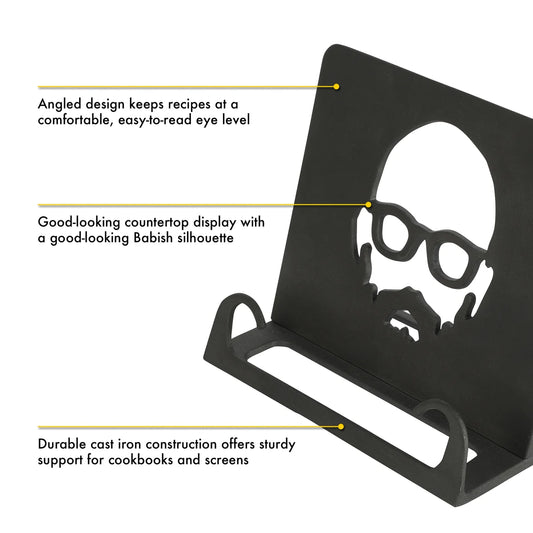 Babish Cast Iron Cookbook Holder