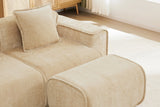 HARRISON 78" Loveseat with 1 Ottoman