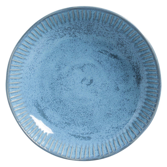 LINHAS SOUP PLATE STONEWARE Ø 8.86" BREEZE