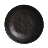 LINHAS SOUP PLATE STONEWARE Ø 8.86" MATTE BLACK