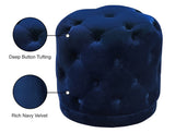 Harper Velvet Upholstered Stool