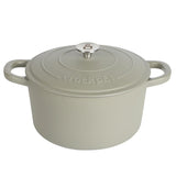 Crock Pot Artisan 7-Quart Round Enameled Cast Iron Dutch Oven