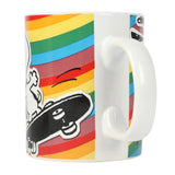 Peanuts 70th Anniversary 4-Piece 15oz Snoopy Stoneware Mug Set