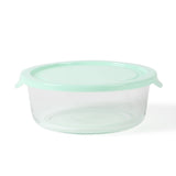Martha Stewart Hadsell 6-Piece (32.1oz, 22oz, 13.5oz) Round Borosilicate Glass Storage Container Set w/ Lids