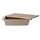Gibson Elite Stoneware Baking Dish 2.75QT Lid