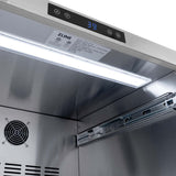 ZLINE 24" Touchstone 168 Can Outdoor-Rated Dual Refrigerator Drawer, Matte Black, RDSOZ-ST-24-MB