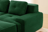 CORDELIA 117" 3-Seater Sofa with 2 Ottomans