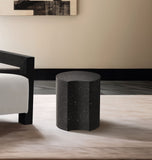 Dimple - End Table - Terazzo Finish