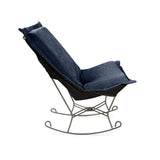 Komodo Navy Puff Rocker and Frame