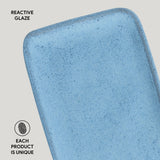 RECTANGULAR PLATTER MEDIUM ORGANIC STONEWARE Ø 12.99x5.12" BREEZE