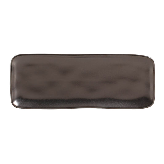 RECTANGULAR PLATTER MEDIUM ORGANIC STONEWARE Ø 12.99x5.12" METALLICA