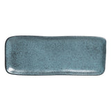 RECTANGULAR PLATTER MEDIUM ORGANIC STONEWARE Ø 12.99x5.12" NIGHT SKY