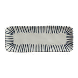 RECTANGULAR PLATTER MEDIUM ORGANIC STONEWARE Ø 12.99x5.12" ELEMENTO