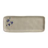 RECTANGULAR PLATTER MEDIUM ORGANIC STONEWARE Ø 12.99x5.12" CAMPESTRE