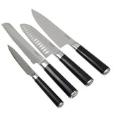 Babish 5 Piece 1.4116 German Steel Magnetic Knife Block Set