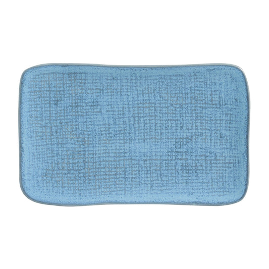 RECTANGULAR PLATTER MEDIUM JUTA Ø 10.63x6.3" BREEZE