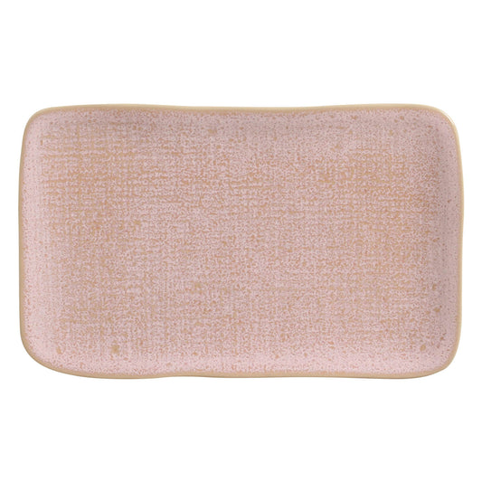 RECTANGULAR PLATTER MEDIUM JUTA Ø 10.63x6.3" LITCHI