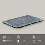 RECTANGULAR PLATTER MEDIUM JUTA Ø 10.63x6.3" DENIM