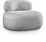 Venti Boucle Fabric Upholstered Living Room Chair