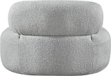 Venti Boucle Fabric Upholstered Living Room Chair