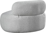 Venti Boucle Fabric Upholstered Living Room Chair