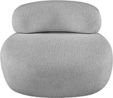 Venti Boucle Fabric Upholstered Living Room Chair