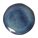 DESSERT PLATE ORGANIC STONEWARE Ø 7.68" DENIM