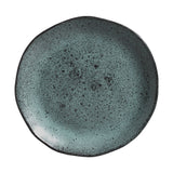 DESSERT PLATE ORGANIC STONEWARE Ø 7.68" NIGHT SKY