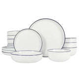Gibson Home Oslo 16-Piece Porcelain Dinnerware Set