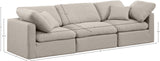 Indulge Modular Sofa - Luxurious Comfort with Textured Fabric for Stylish Living Room Relaxation