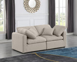 Indulge Modular Sofa - Luxurious Linen Comfort, Versatile Design for Stylish Living Spaces and Relaxation
