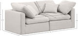 Indulge Modular Sofa - Luxurious Linen Comfort, Versatile Design for Stylish Living Spaces and Relaxation