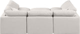 Indulge Luxurious Modular Sectional Sofa with Overstuffed Cushions for Ultimate Comfort and Style