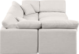 Indulge Luxurious Modular Sectional Sofa with Overstuffed Cushions for Ultimate Comfort and Style
