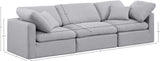 Indulge Modular Sofa - Luxurious Comfort with Textured Fabric for Stylish Living Room Relaxation