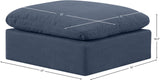 Indulge Fabric Upholstered Modular Ottoman