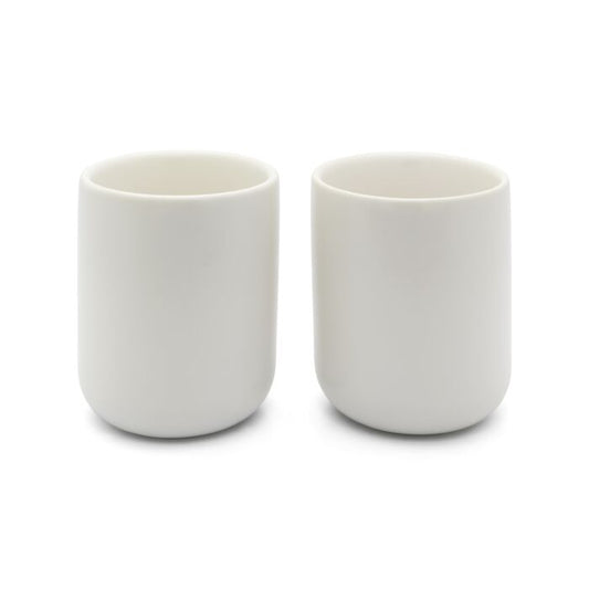 Tea mug Umea, white, set of 2