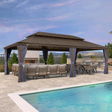 The Privacy Curtain for Hardtop Gazebo