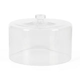 Martha Stewart Highbrook 10 Inch Jadeite Cake Stand With Glass Dome