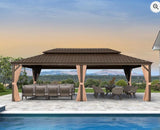 The Privacy Curtain for Hardtop Gazebo