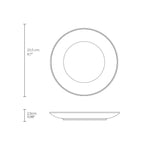 DESSERT PLATE COUP STONEWARE Ø7.63”  LIPSIA