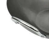 Sur La Table Kitchen Essentials Quick Fire Carbon Steel 13.5" Flat Bottom Wok
